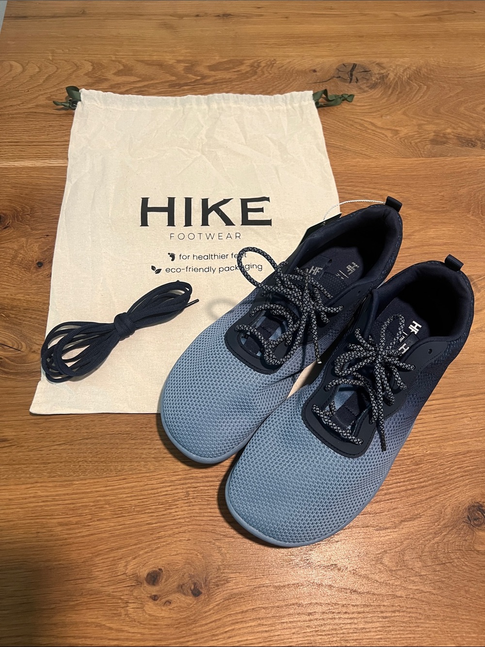 Hike Footwear HF Shade Sea Blue Barefoot Shoes Men’s 12 EU 45 Zero Drop NWT